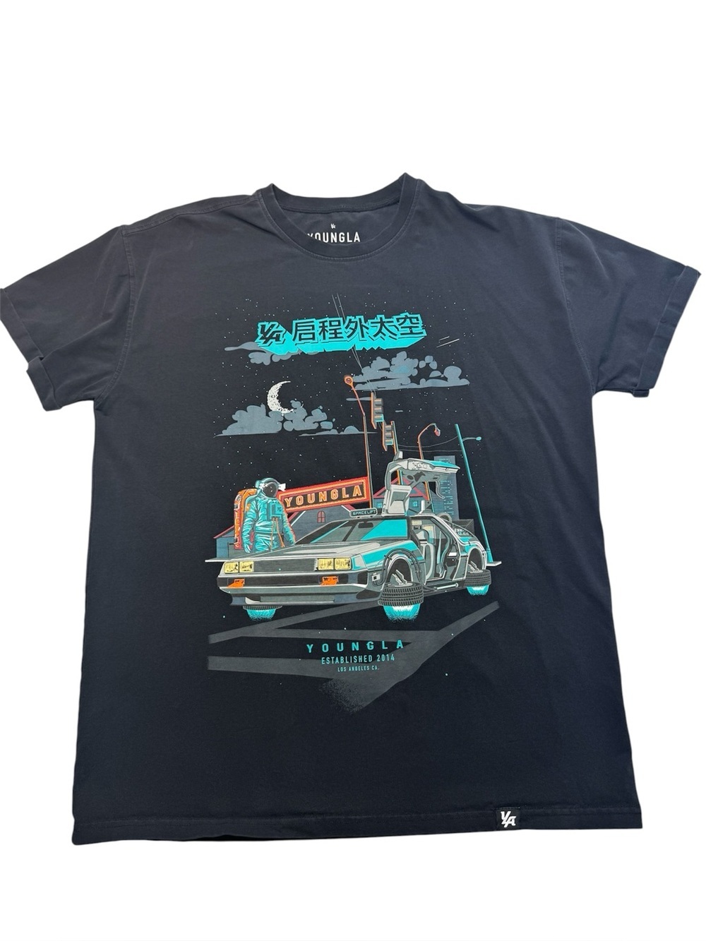 YoungLA MOTION PICTURE TEES – Back to the Moon Size M - Picture 3 of 8
